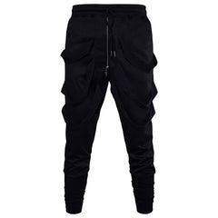 2017 New Fashion Men Harem Pants Skinny Casual Jogger Sweatpants Black Hip Hop Hippy Dance Streetwear Long harem Trousers Slacks