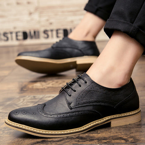 Merkmak Casual Businesss Oxfords Men's Shoes 2017 Fashion Breathable PU leather Men's Flats Footwear Shoes Moccasins Wholesale