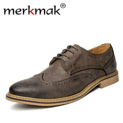 Merkmak Casual Businesss Oxfords Men's Shoes 2017 Fashion Breathable PU leather Men's Flats Footwear Shoes Moccasins Wholesale