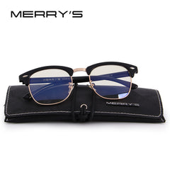MERRY'S Anti Blue Rays Computer Goggles Reading Glasses 100% UV400 Radiation-resistant Computer Gaming Glasses S'2065
