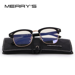 MERRY'S Anti Blue Rays Computer Goggles Reading Glasses 100% UV400 Radiation-resistant Computer Gaming Glasses S'2065